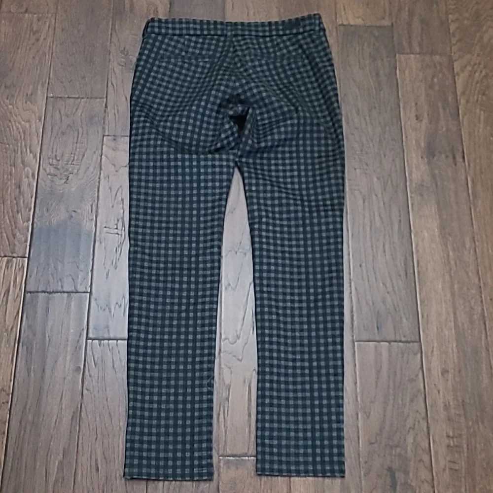 Kut from the Kloth women's checkered skinny fit pants in black and gray size 8 - Picture 2 of 11